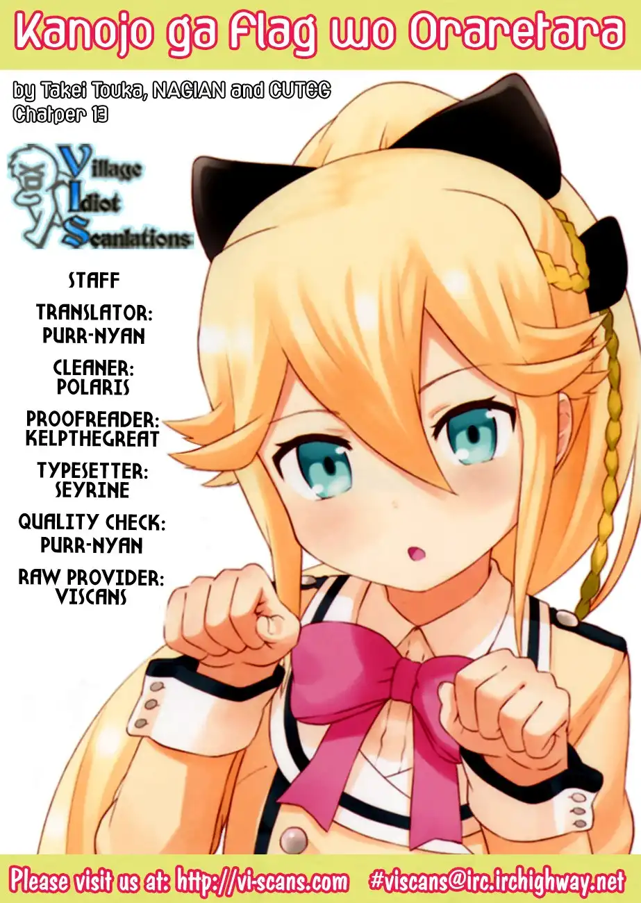 Kanojo ga Flag o Oraretara Chapter 13 1